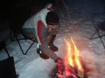 ice fishing over nighter